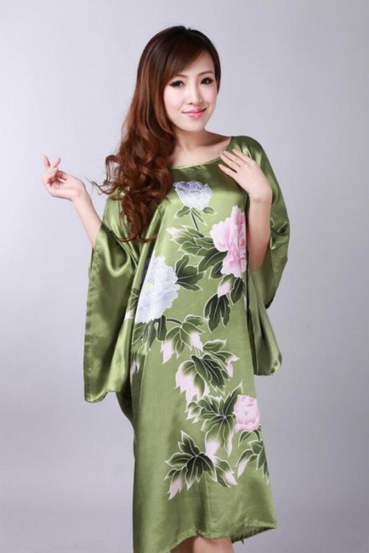 chinese kimono dressing gown