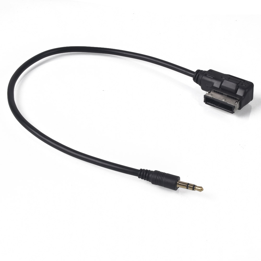 

Car Audio Music Adapter Socket For AUDI A3 A4 A5 A6 Q5 Q7 3.5mm Jack AMI AUX Cable