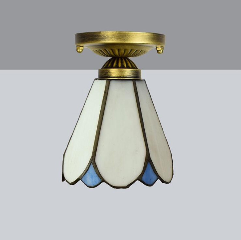 

New baroque style chandelier led lights high quality flower bud lamps simple glass ceiling lamp dining room bedroom living room lamps
