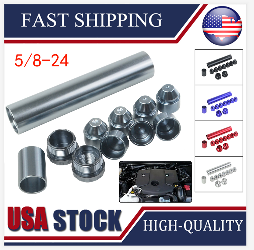 

USA STOCK Aluminum 5/8-24 NAPA 4003 WIX 24003 Car Fuel Filter 1X6 Car Solvent Trap PQY-AFF02-6