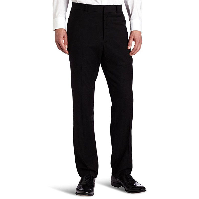 Custom Made New Black Formal Wedding Suit Pants Men's Solid herringbone Slim-Fit Dress Pants New Trousers Male Suit Pants G681