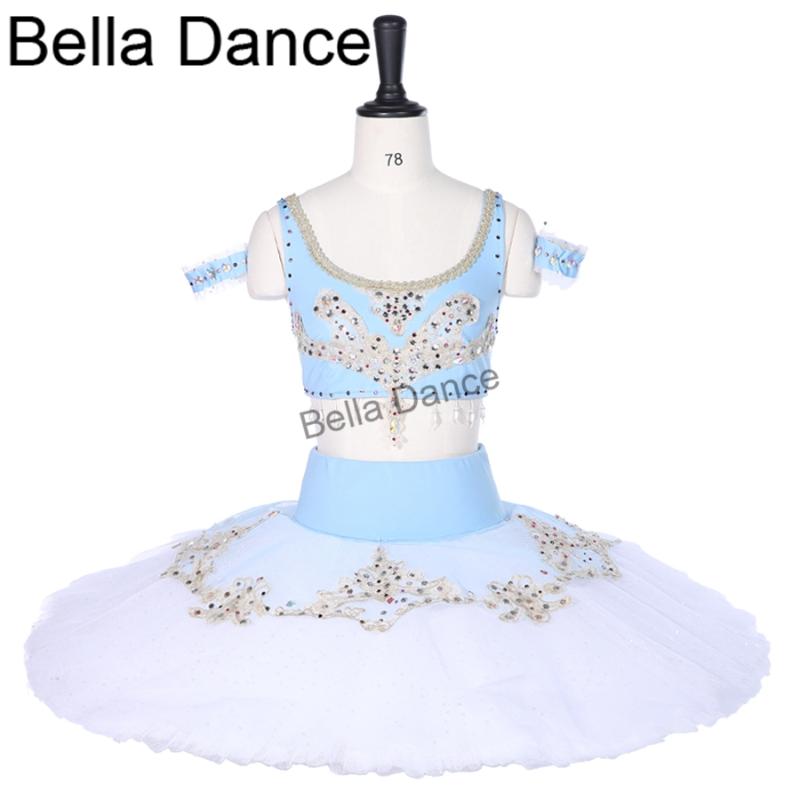 

Adult Le Corsaire professional Ballet Tutu Green Glissade tutu classical performance tutus balle stage costume WomenBT9251, Blue