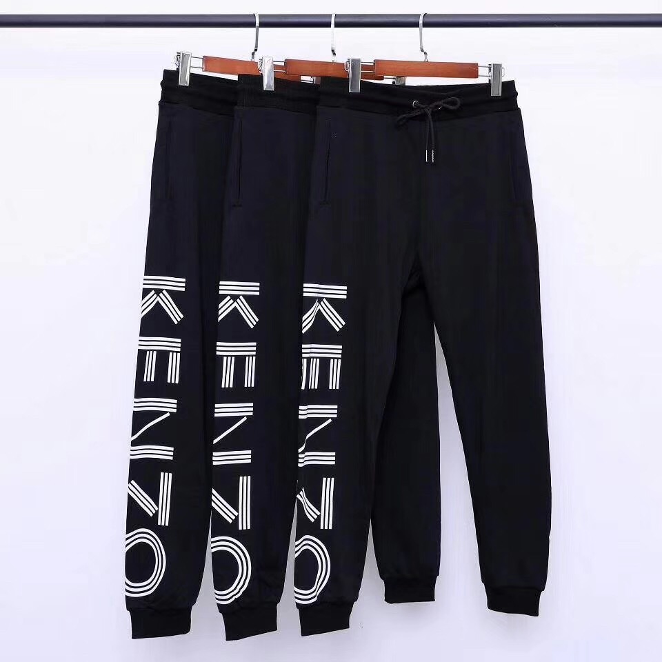 pantaloncini kenzo neri e bianchi
