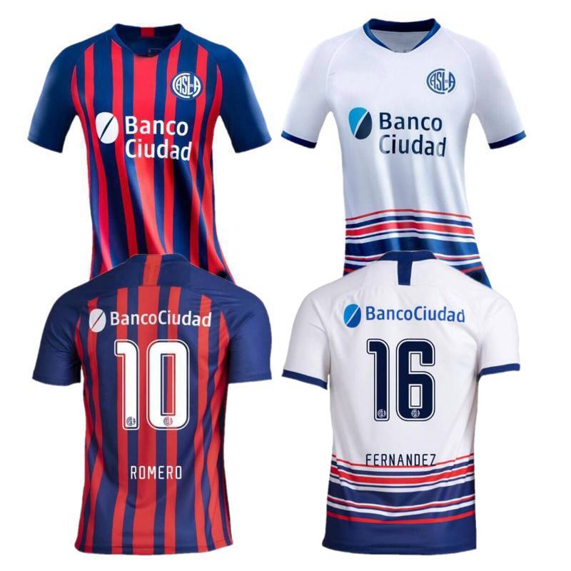 

2020 San Lorenzo Soccer Jersey 2020/21 #10 #92 ROMERO POBLETE BAREIRO Football Uniform Mens #38 GAICH FERNANDEZ B.PITTON Shirts, Black;yellow