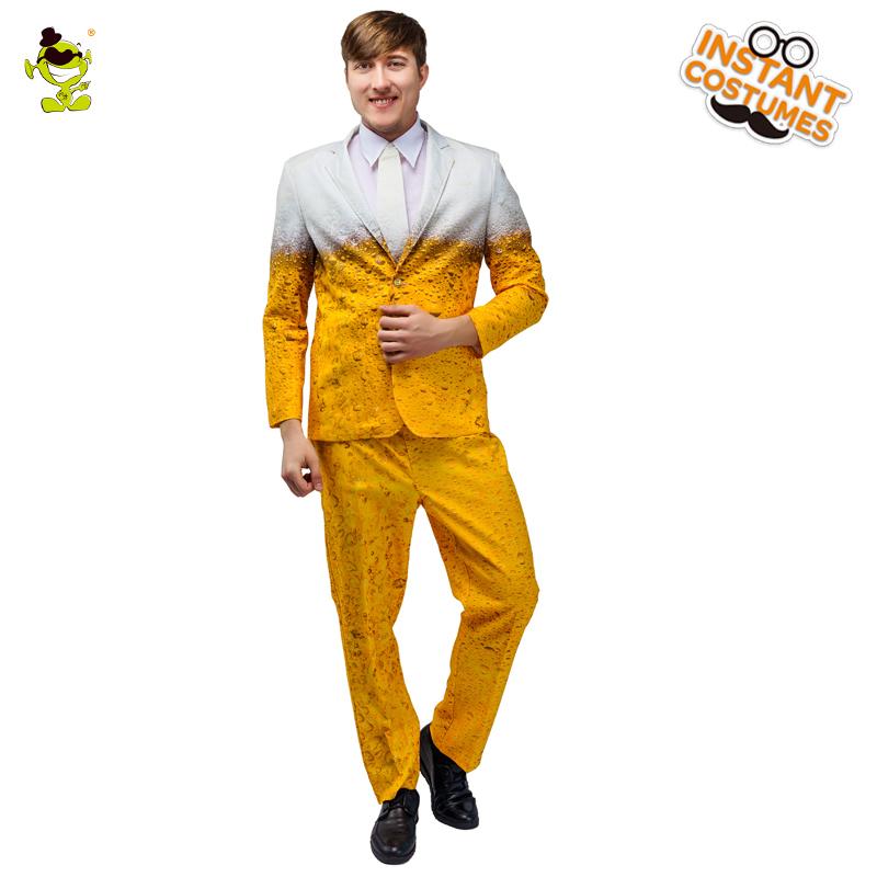 

Mens Oktoberfest Suit Beer Role Play Fancy Dress Adult Beer Suit Male Halloween Party Outfits With TieWelcome To Our Store, Black