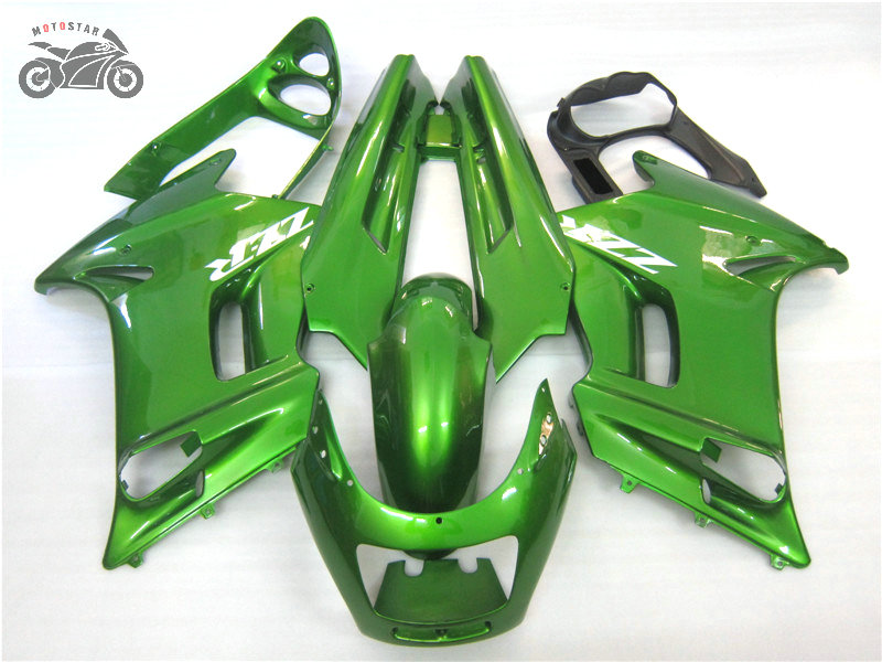 

Customize Chinese fairings set for Kawasaki 1990 -2007 ZZR-250 dark green ABS plastic fairing body kits ZZR250 ZZR 250 90-07, Same as the picture
