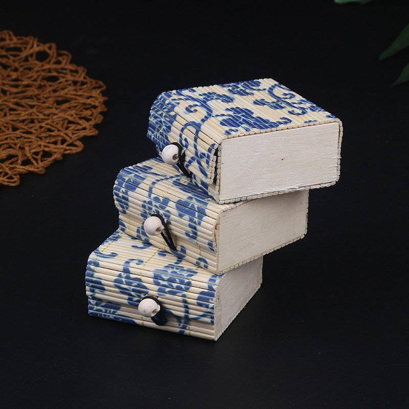 

Party Bonbonniere Cuboid Shaped Favor Boxes Candy Boxes Chocolate Bamboo Wooden