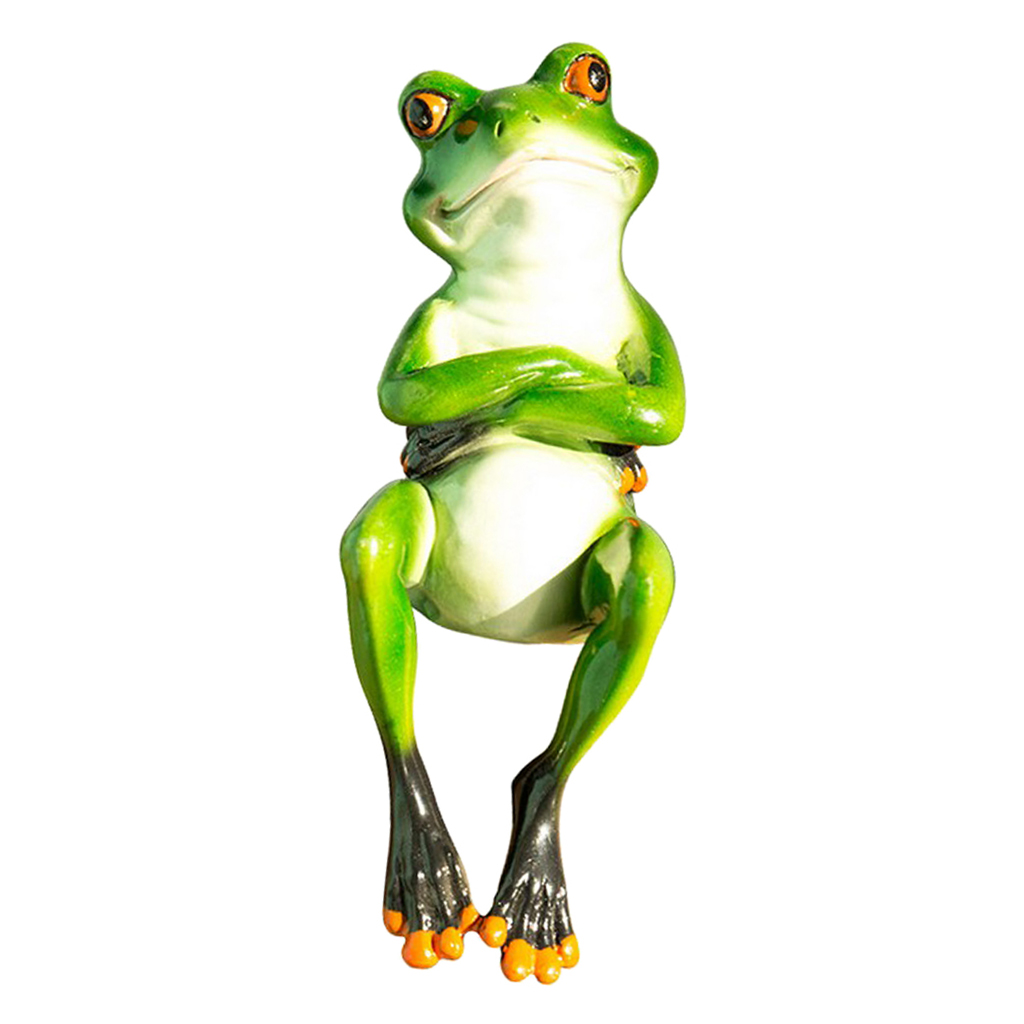 

resin creative 3d craft frog figurine home tabledecorative
