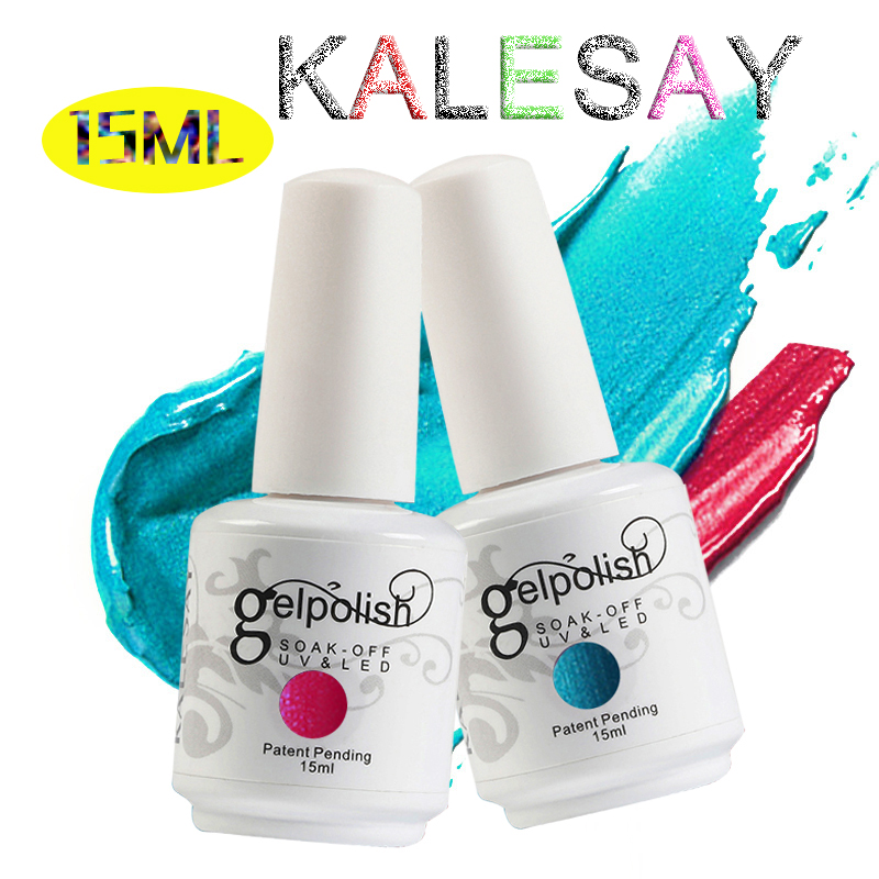 

15ml Hot Sale Pure Color Nail Gel Polish Soak-Off UV LED Semi Vernis Permanent Gel Varnishes Lacquer Top Base Coat Nail Primer