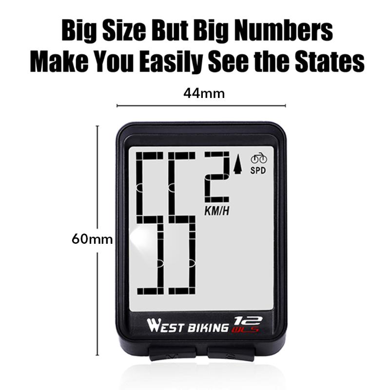 

Bike Computer G+ Wireless GPS Speedometer Waterproof Road Bike MTB Bicycles Backlight Bt ANT+ with Cadence Cycling Computers