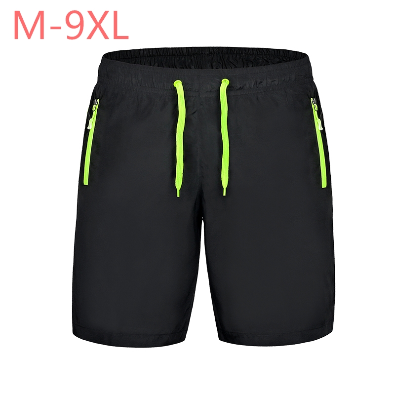 

2019 Solid Men's Shorts 6XL 7XL 8XL 9XL Summer Mens Beach Shorts Cotton Casual Male homme Plus big Size Brand Clothing, Ivory
