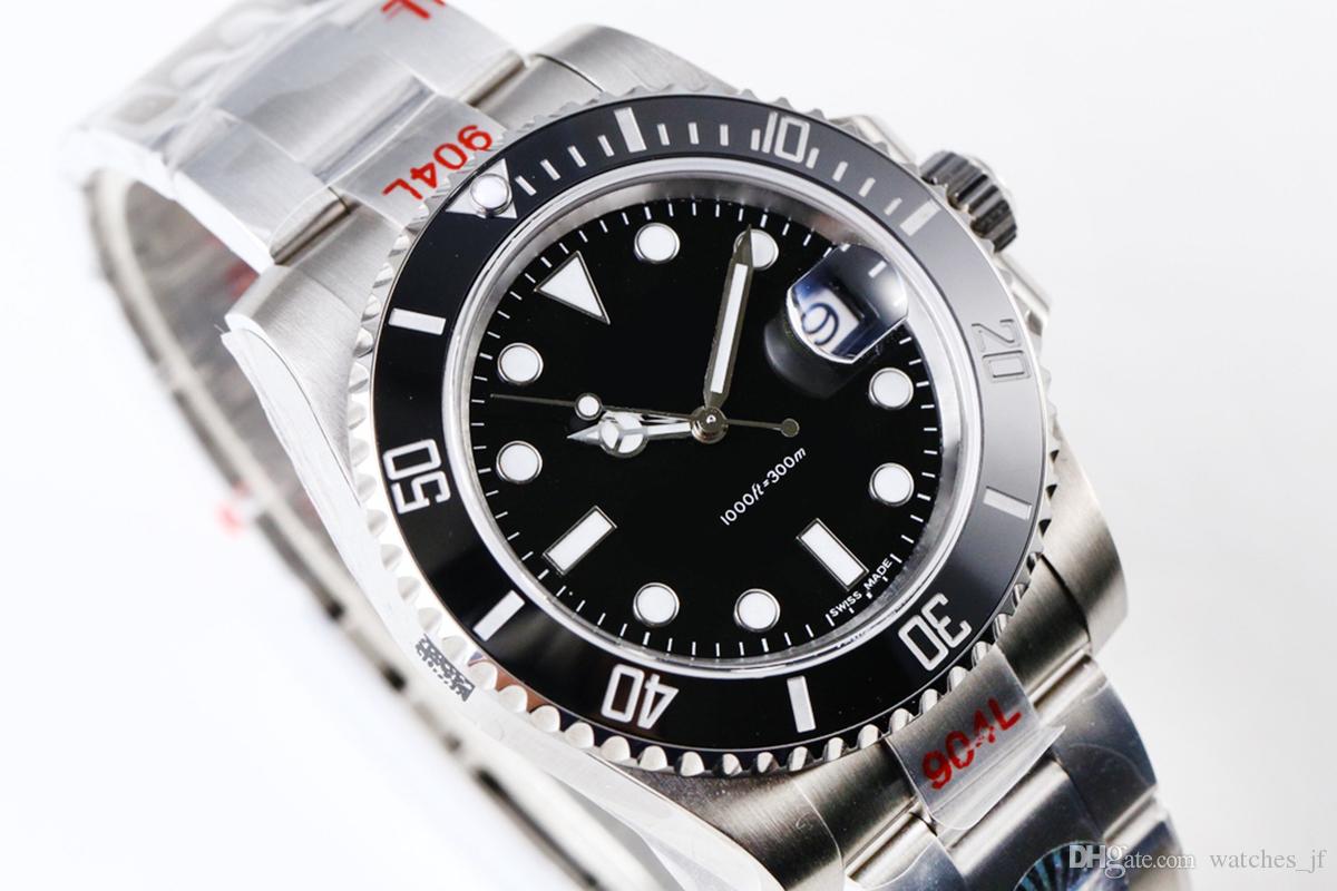 

2020 Mens Watches Popular factory 3135 Top Automatic Machinery Watches 904L Stainless Steel Men Luminous Waterproof Wristwatch, Freight difference