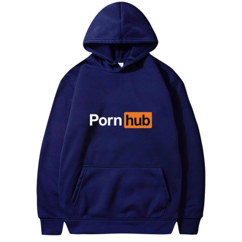 

Fleece Hoodie Pornhub Mens Women Streetwear Funny Casual Hoodie Slim Fit Long Sleeve Pullover Sweatshirt S-3XL 2020, Black