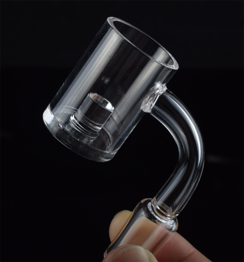 

Latest 4mm Clear Bottom Flat Top Core Reactor Gavel 10mm 14mm 18mm Quartz Banger 45/90 Degrees Nail For Glass Water Pipes adapter