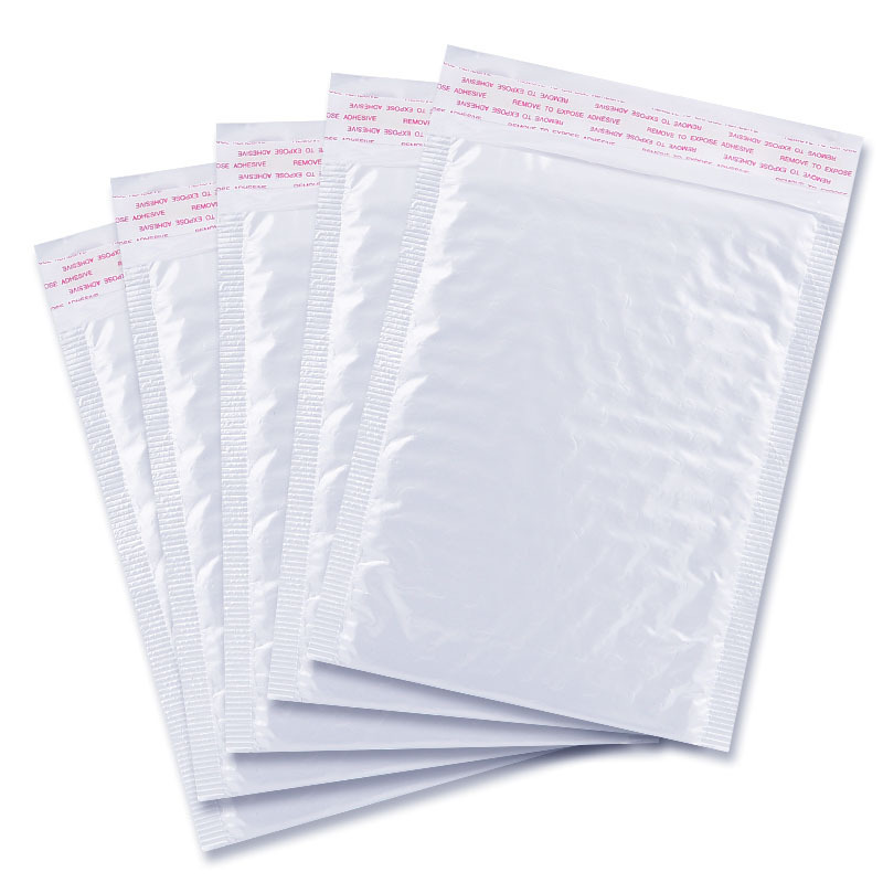 

50 Pieces Of Different Specifications White Bag Foam Envelope Foam Foil Office Packaging Envelope Moistureproof Vibration Bag