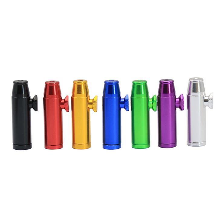 

Metal pipe hammer snuff bottle Mini bullet 53MM pipe snuff bottle in Europe and America