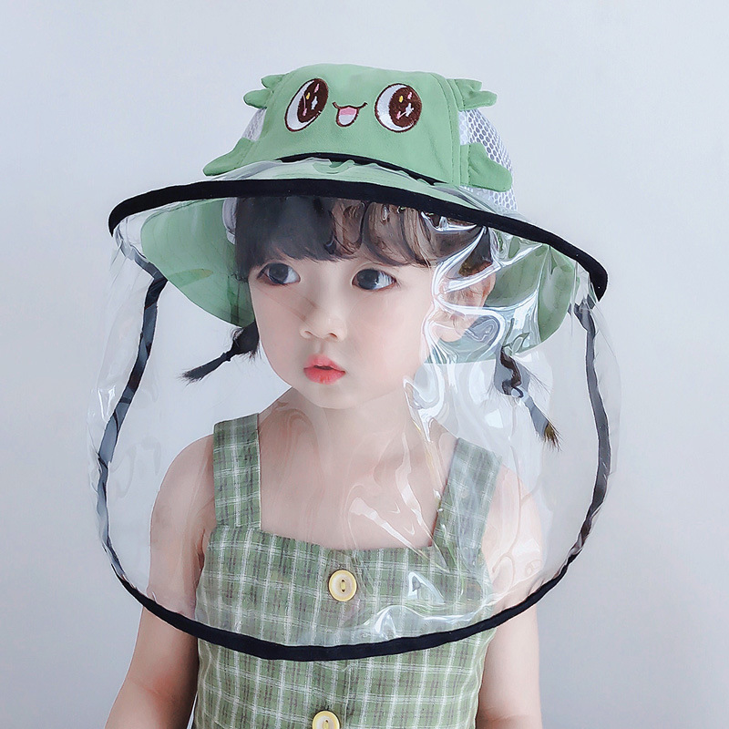 

Children's hat Korean version of the tide protective hat spring and summer sunscreen cover face