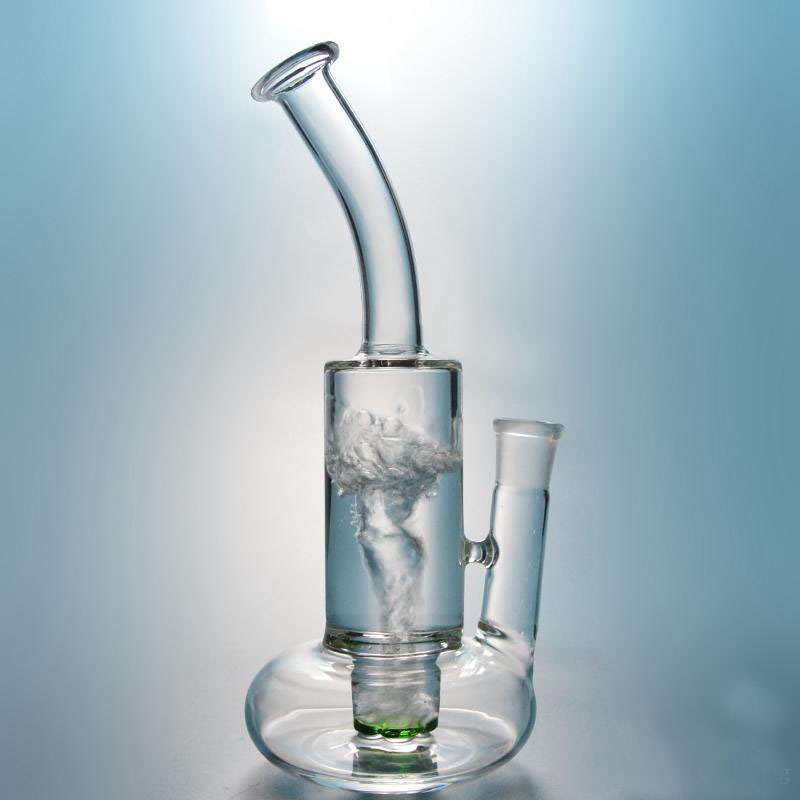 

Clear Glass Beaker Bong Tornado Lifebuoy Base Cyclone Percolator Bongs Fristted Disc Glass Water Pipes Tobacco Oil Dab Rigs