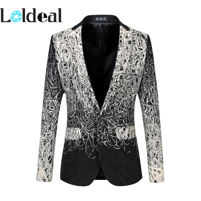 Veste De Costume Slim Homme Blazer Jacket Blouson