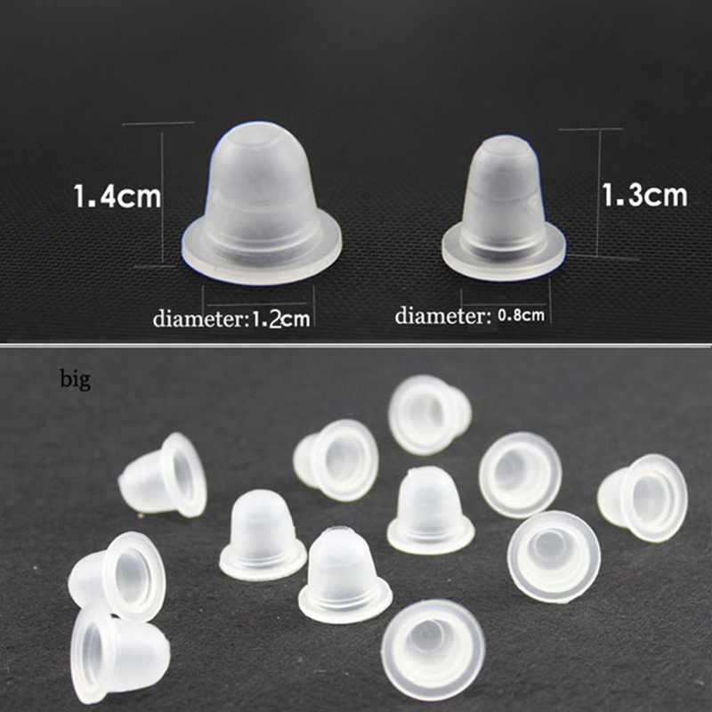 

100Pcs soft Microblading Tattoo Ink Cup Pigment Silicone makeup Holder Container S/L