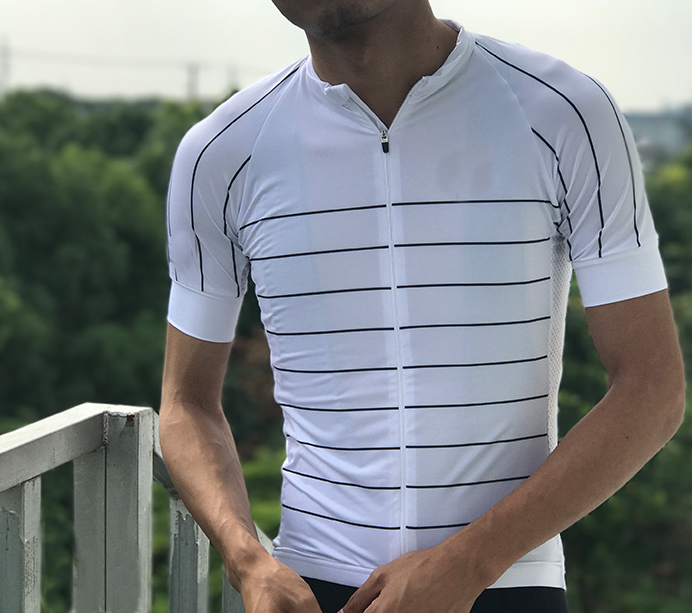 

spexcel Cycling Jersey 2020 white BLACK LINE Pro Team MTB Road Bike Jersey Breathable Quick-dry Bicycle Downhill DH, As pic