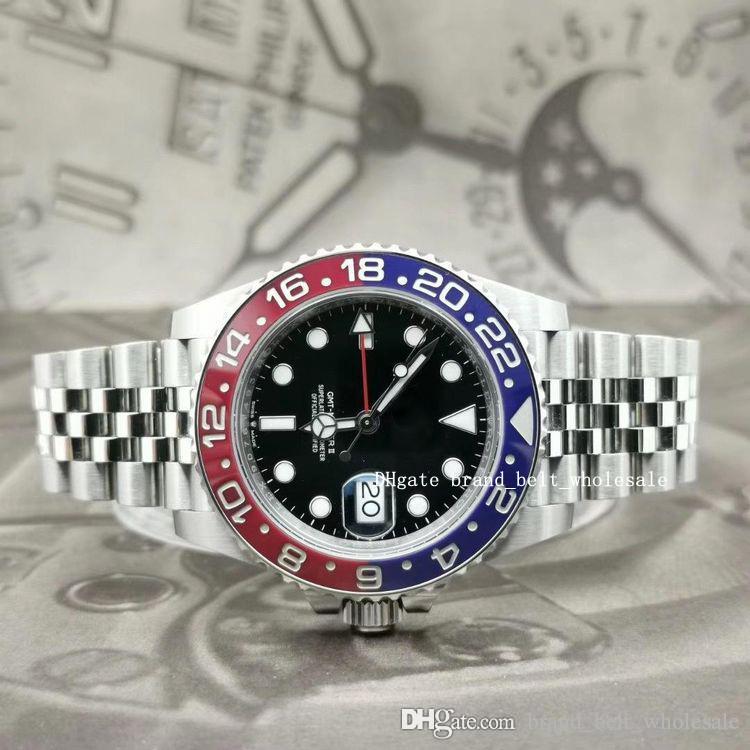 

recommends Luxury 2020 40mm II blue red ceramic 126710 Automatic Watch Men's Black Watch Box / Certificate