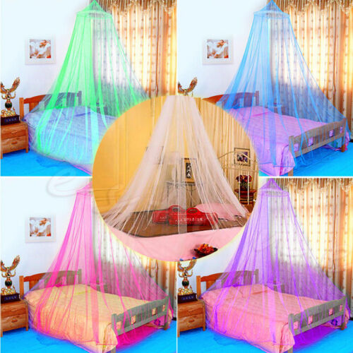 

Mosquito Net Bed Queen Size Home Bedding Lace Canopy Bed Cover Insect-proof Elegant Netting Princess Bedroom