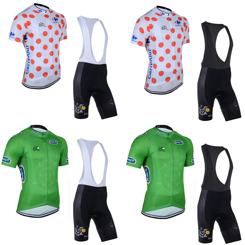 

TOUR DE FRANCE team Cycling Short Sleeves jersey (bib) shorts sets Hot Sale high quality cycling jersey short sleeve set c2628, Black;red