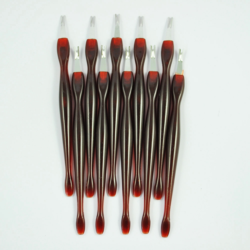 

10 X Cuticle Pusher Trimmer Remover & Round Tail Pedicure Manicure Nail Art Tool