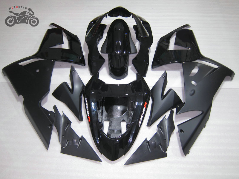 

Free Custom ABS fairing kits for Kawasaki Ninja ZX-10R 2004 2005 black motorcycle Chinese fairings kits ZX-10R 04 05 ZX 10R, Same as the picture