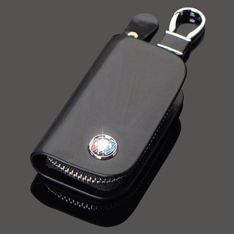 

Genuine Leather Car Key bag For Buick bmw toyota nissan volkswagen vw audi Honda Lexus Chevrolet Mazda Hyundai Case holders auto Keychain