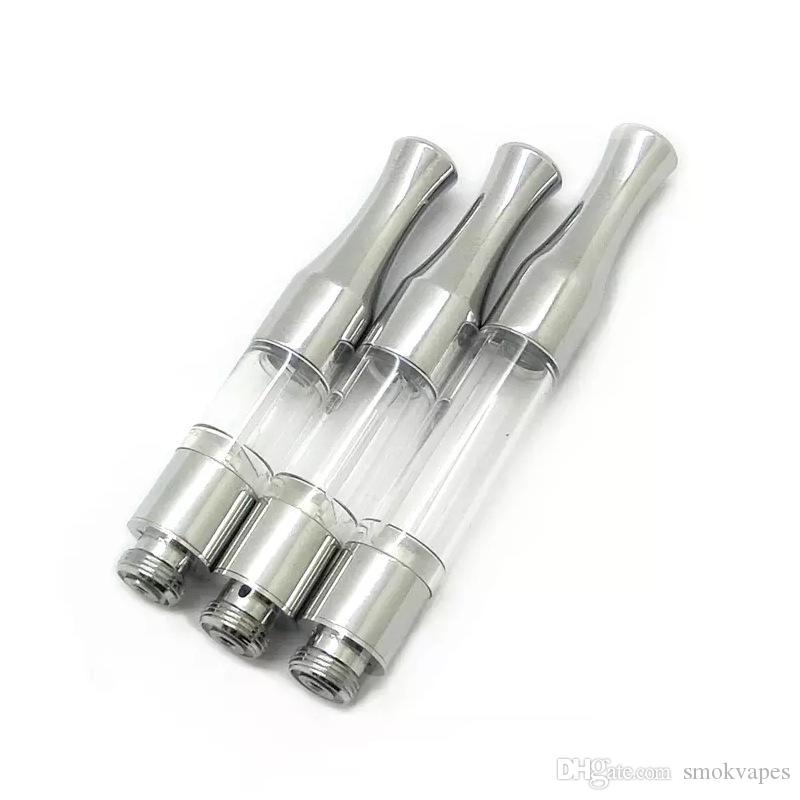 

Nice G2 Tanks Metal Tip Vapes Stainless Cartridge With Plastic Tube Glass Tank Bud O Pen Vape Vaporizer 510 Thread High Quality