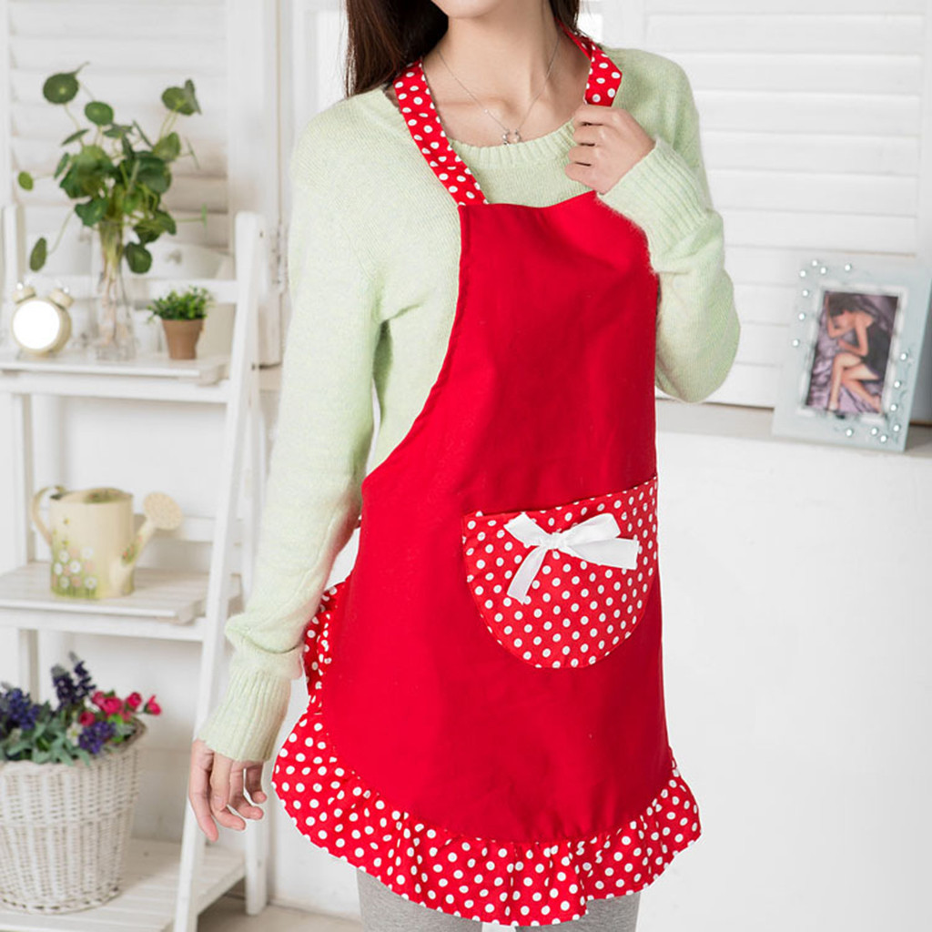 

Waterproof Apron Waterproof and Oil-proof Kitchen Sleeveless Home Apron Overalls Cotton Sleeveless Solid kitche