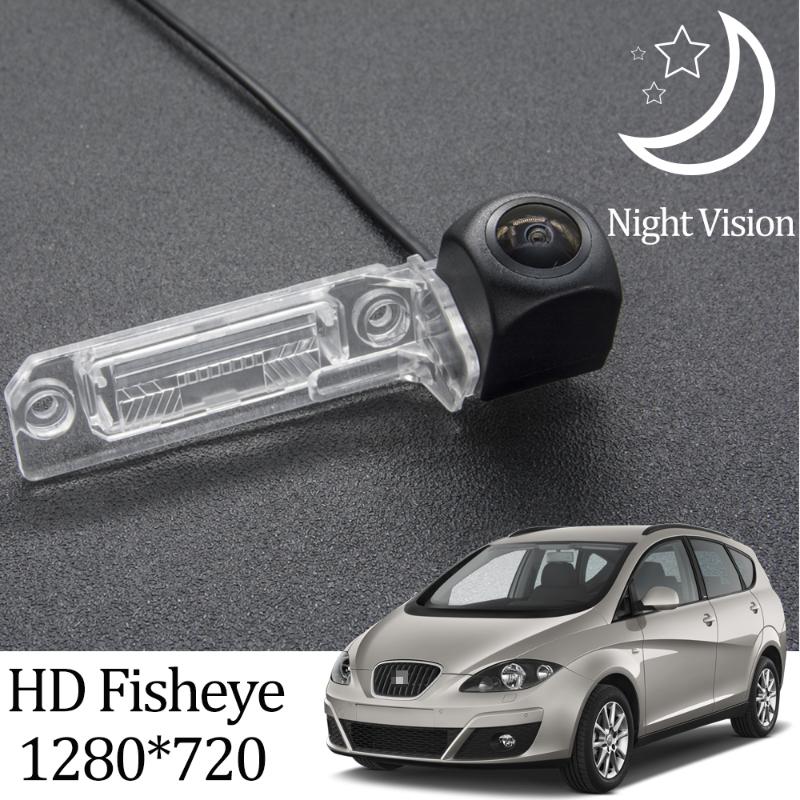 

Owtosin HD 1280*720 Fisheye Rear View Camera For Seat Altea XL/Freetrack 2007-2015 Car Vehicle Reverse Parking Accessories