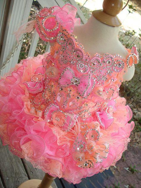 custom glitz pageant dresses