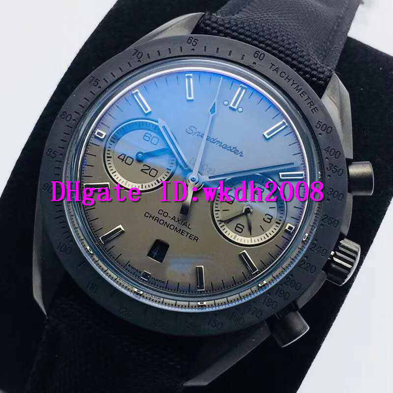 

Professional Moonwatch Luxury Watch Swiss 9300 Automatic Mechanical Sport Watch 28800 vph Sapphire Date PVD Black Stainless Steel Waterproof