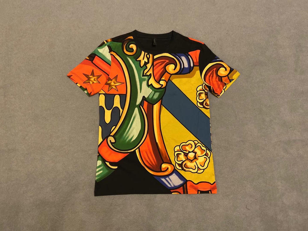 

Mens Paris Designer Brand T Shirts New Summer Printed T-shirt Women Fashion T-shirt Male High Quality 100%Cotton Top Tees 98842, Black