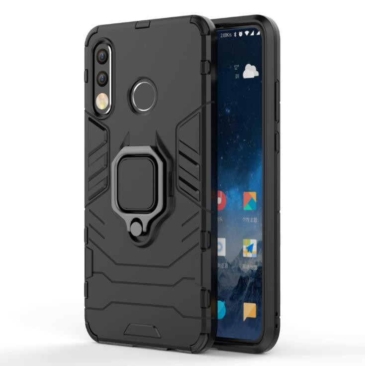 

For Huawei P30 Lite Case Ring Stand Rugged Combo Hybrid Armor Bracket Impact Holster Cover For Huawei P30 Lite