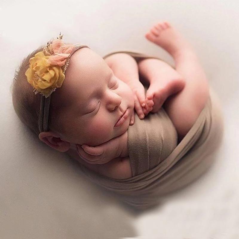 

Newborn Basket Wraps Soft Props Background Photography Blanket Fashion Backdrop Cloth Baby DIY Birthdays Multicolor Gift Cute, Coffee