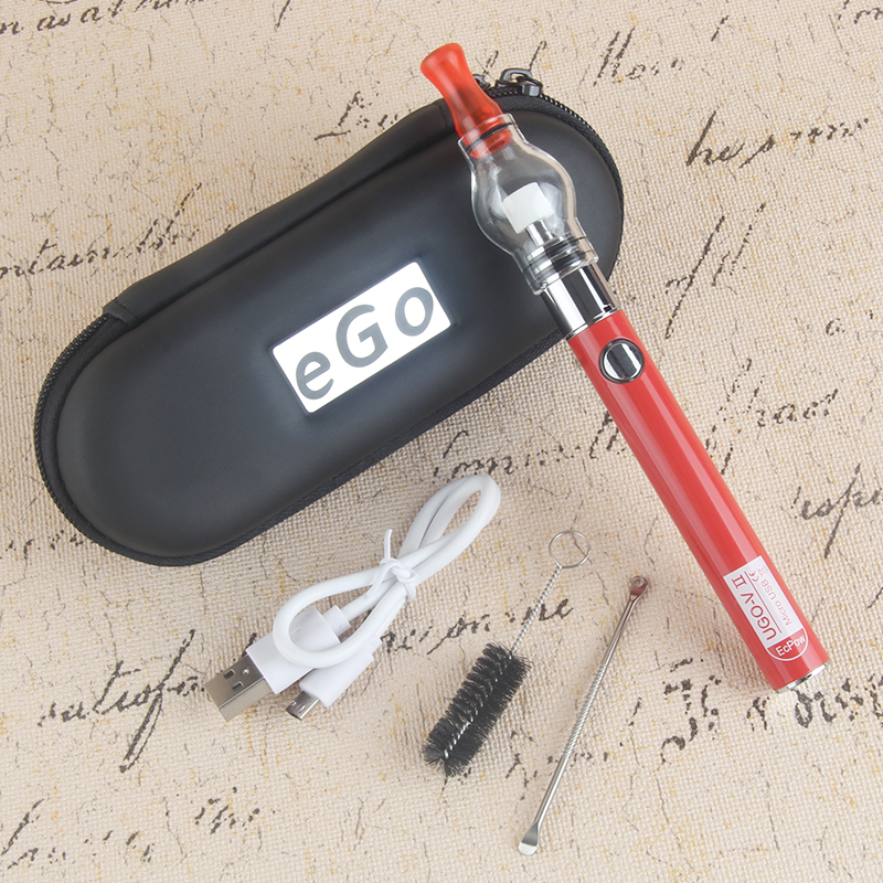 

Original UGO V II 2 650 900mah EVOD ego 510 Battery micro USB Passthrough vaporizers with glass globe e cigarette dry herb atomizer e cigs, Multi