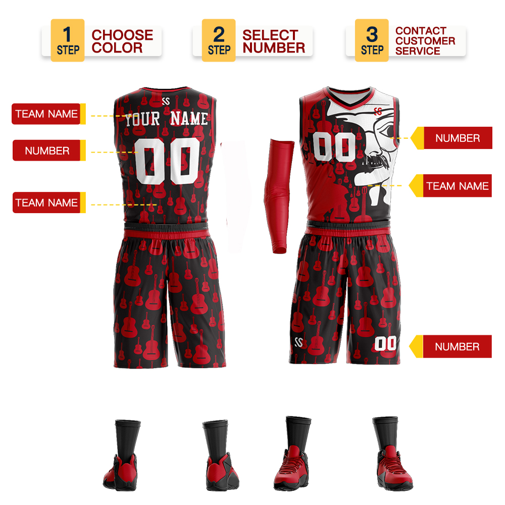 

2019 Men Basketball Jerseys Suit Shorts Sport Clothing college Women Basketball Uniforms Kit Custom Printing, As pic