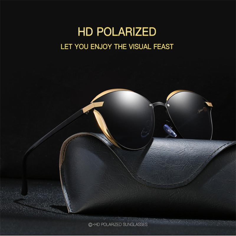 

Women Polarized Sunglasses Luxury Fashion Cat Eye Ladies Vintage Brand Designer Female Sun Glasses oculos gafas M219