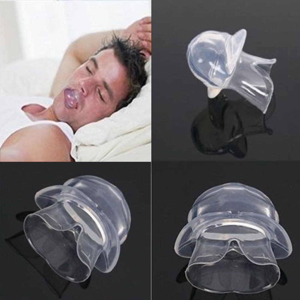 New Fashion Anti Snoring Tongue Device Silicone Sleep Apnea Aid Stop Snore Sleeve UK Seller-image-520207811