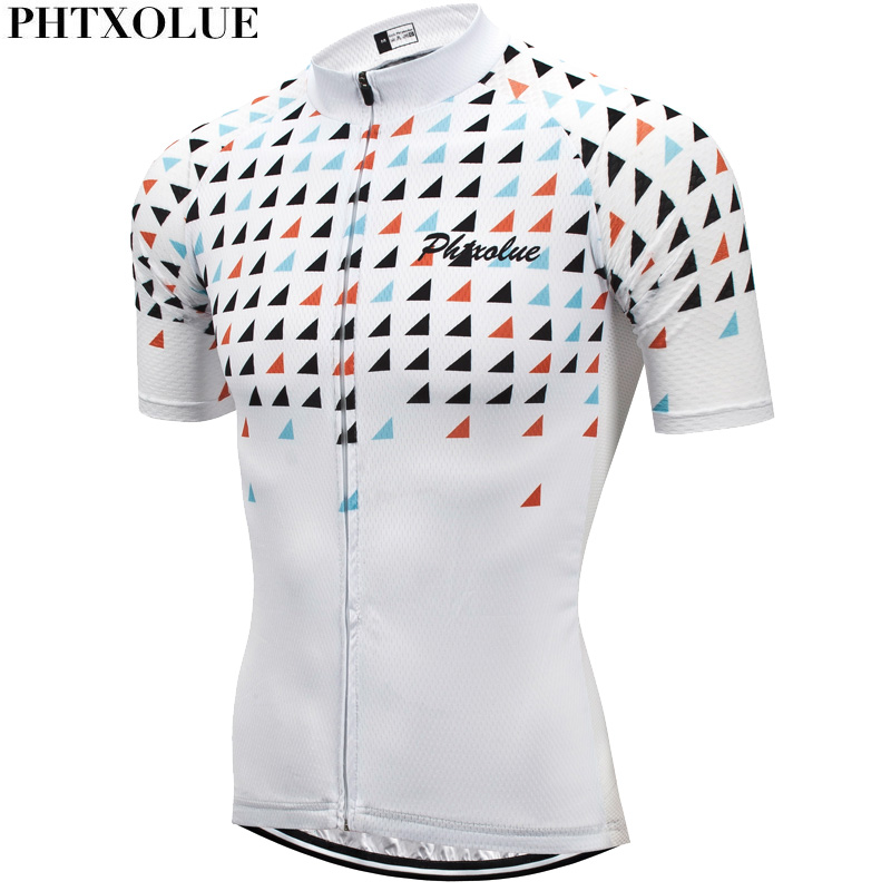 

Phtxolue 2020 Cycling Jersey Men Summer Bicycle Wear Mountain Bike Clothes Man Cycling Clothing, Black