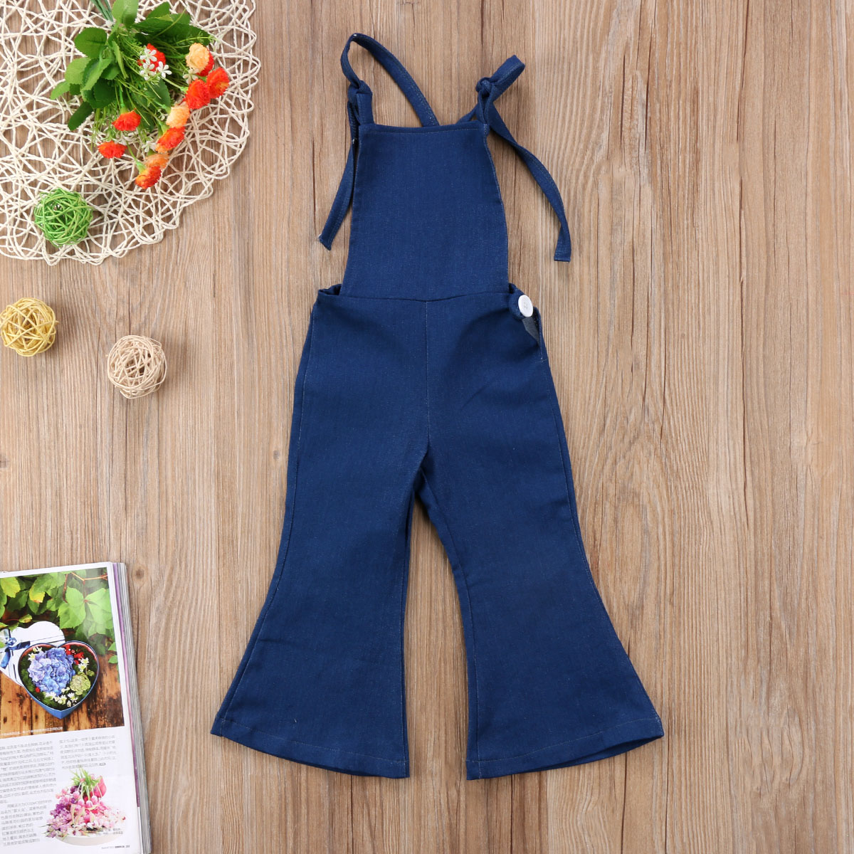 

Kids Girls PantsOutfit Clothes fashion trend simple and generous hot sell, Blue