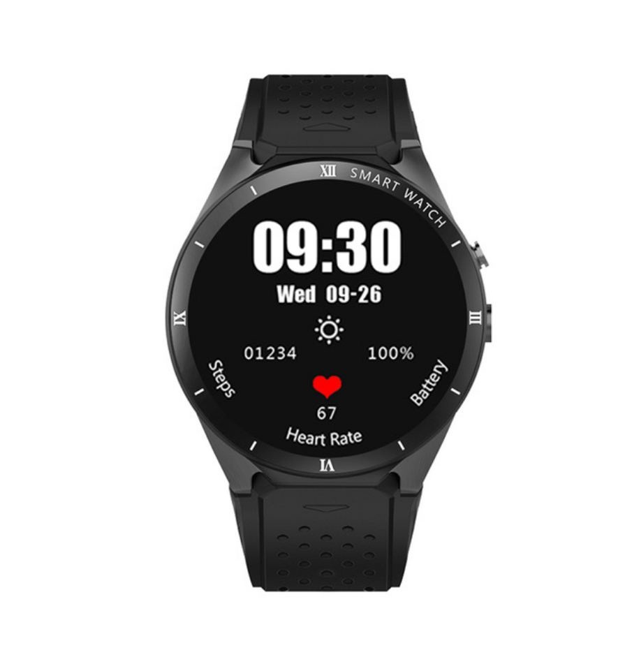 

KW88 Pro Android 7.0 Smart Watch 1GB + 16GB Bluetooth 4.0 WIFI 3G Smartwatch men Wristwatch Support Google store Voice GPS Maps (Retail)