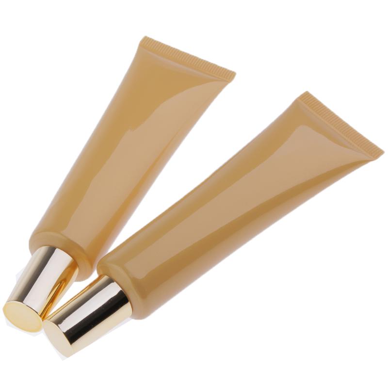 

2pcs 40ml Empty Squeeze Eye Gel Sunscreen Tubes Cosmetic Containers Bottles