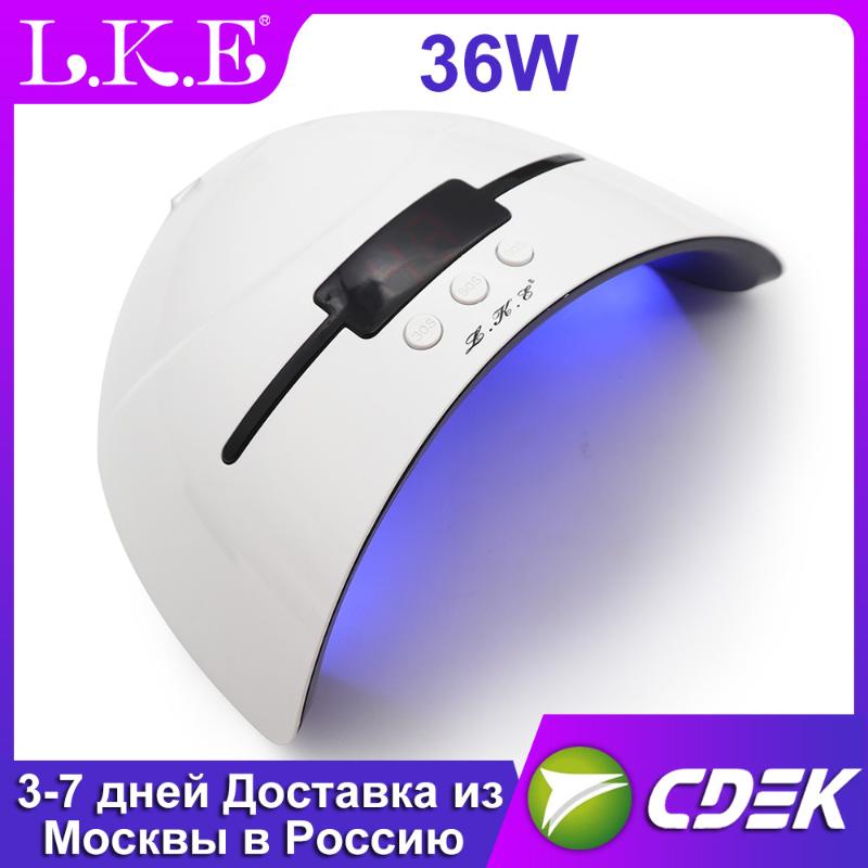 

36W UV LED Lamp For Nails With 12 LEDs Dryer Lamp LCD Display Ice For Manicure Gel Nail Drying 30s 60s 90s nail, Usb plug