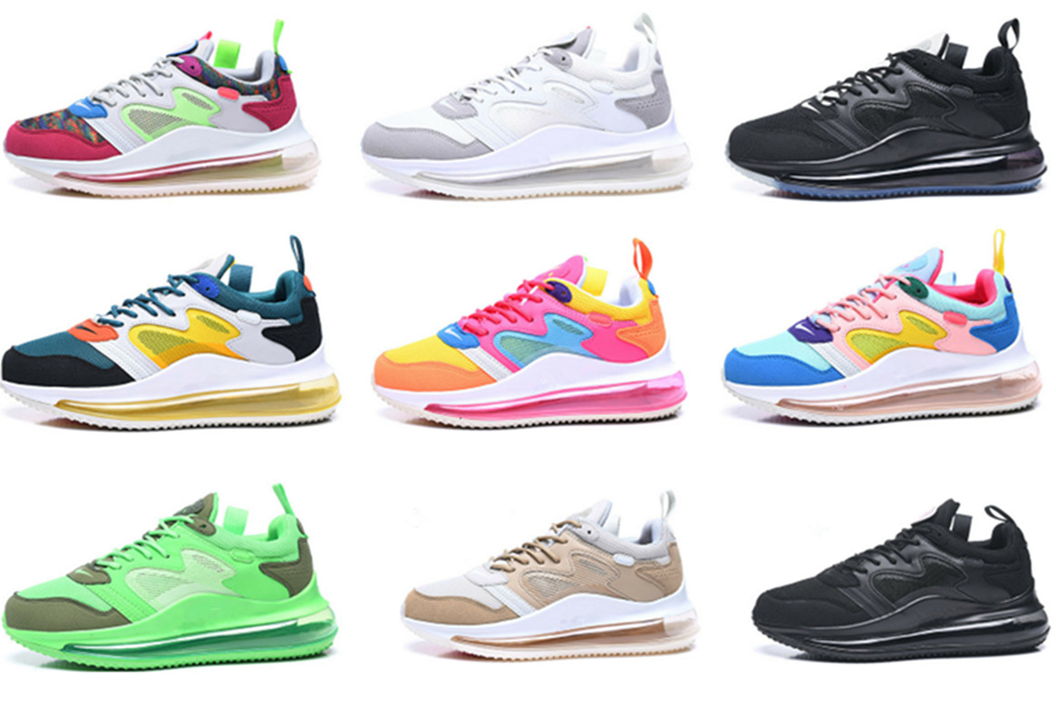 

2020 New 72C running shoes for men Be True University Red MULTICOLOR 72c white black women air cushion sports Breathable sneaker size 36-45, #01