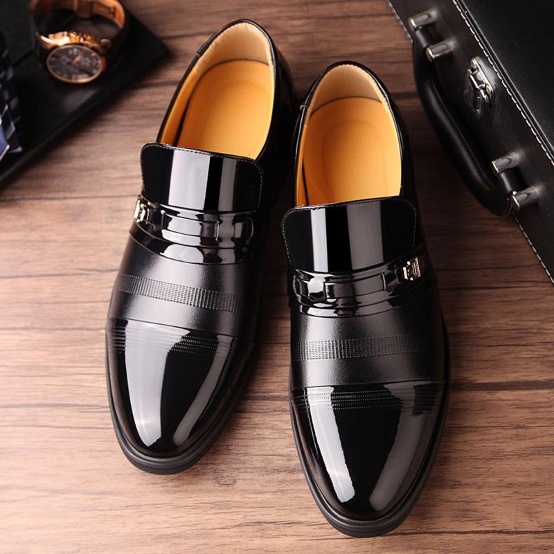 

ABDB-Dress Shoes Oxford Shoes Lace Up Loafer Comfortable Classic Formal Fashion Modern Formal Business, Brown